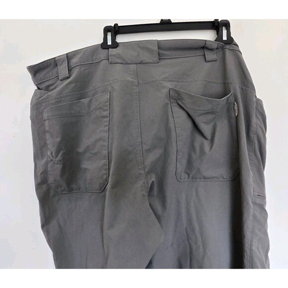 Duluth Trading Pants Mens 46X30 Flexpedition Cargo Relaxed Fit Gray Stretch - Picture 4 of 9